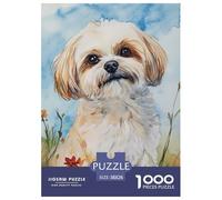 Papillon Dog 1000 Piece Jigsaw Puzzle Educational Games Classic Jigsaw Puzzles Stress Reliever for Travel Gifts,Present 38x26cm/1000pcs