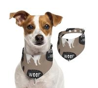 Papillon Dog Pattern,Pet Bib Scarf Cats Dog Bandana Dogs Towel Bib Adjustable Pet Scarf,S