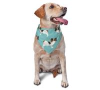 Papillon Dogs Cute Toy Spaniel DogDog Bandanas Cat Puppy Scarfs Washable Pet Handkerchief