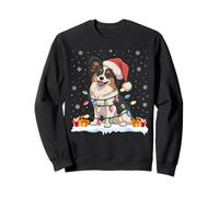 Papillon Dogs Tree Light Christmas Sweater Pet Dog Xmas Sweatshirt