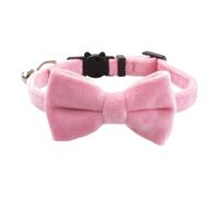 Papillon for Dogs - Collar for Dogs with Bow, Adjustable Collar for Dogs, Cats, with Detachable Bell | Bow Tie Collar for Pet Dogs with Ringing Bell | Di Abbigliam