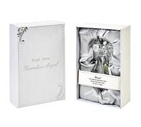 Guardian Angel Friend, Crystal Angel Figurine for Home, Garden, Office or Car Decoration, Religious Heartwarming Caption in Gift Box-Transparent, One Size