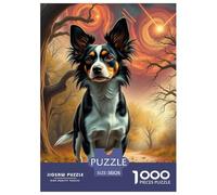 Papillon Jigsaw Puzzles Puzzle for Adults Kids. 1000 Pieces Dog Great Gifts Challenge Toy Educational Game Home Decoration for Adults& Kids Age 14 Years Up 38x26cm/1000pcs