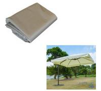 Papillon Square Beige Umbrella Replacement Canopy Calpe - 099981 - 300 Cm