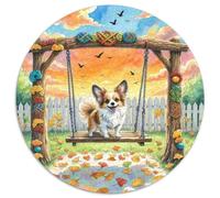 Papillon1000 Piece Jigsaw Puzzles AnimalCreative Adults And Kids Difficult1000pcs (67.5x67.5cm)
