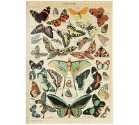 Papillons - Butterflies For All, Vintage Art Poster, Adolphe Millot - Premium 1000 pieces Puzzle - MyPuzzle special collection from Havana Puzzle Company