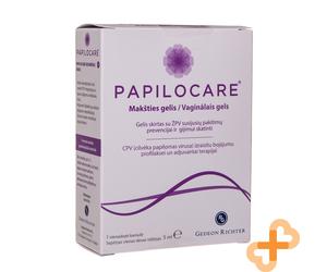 PAPILOCARE Cannulas 5ml 7 Doses Vaginal Gel HPV Induced Lesions