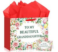 Papmiunm Granddaughter Birthday gift bag