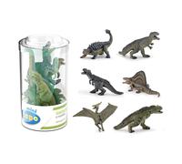 Papo Mini Mini Plus Dinosaurs Set 2 (Tube, 6 pcs), 3 to 8 Years, Multi-colour (33019) Papo Multicolor