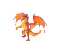Papo 36049 Fire Dragon King Figure, 15 cm Fantasy New 2026