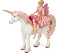 Papo 38822 Elf ballerina and her unicorn ENCHANTED WORLD Figurine, Multicolour,