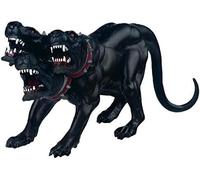 Papo 38912 MEDIEVAL-FANTASY Cerberus Figurine, Multicolour