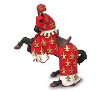 Papo 39257 Red Prince Philip horse MEDIEVAL-FANTASY Figurine, Multicolour