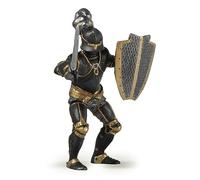 Papo 39275 Knight in black armour MEDIEVAL-FANTASY Figurine, Multicolour