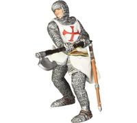 Papo 39383 Templar knight MEDIEVAL-FANTASY Figurine, Multicolour