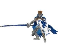 Papo 39387 Blue dragon king MEDIEVAL-FANTASY Figurine, Multicolour