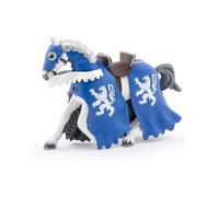 Papo - 39759 - Figurine - Horse of lion knight with spear