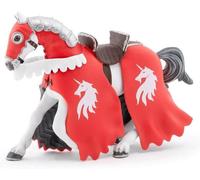 Papo - 39781 - Figurine - Horse of unicorn knight with spear