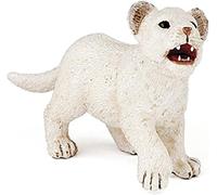 Papo 50076 White lion cub WILD ANIMAL KINGDOM Figurine, Multicolour