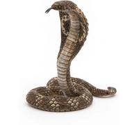 Papo 50164 King cobra WILD ANIMAL Realistic Plastic Cobra Figure 5.5 x 5 x 6.6cm