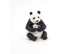 Papo 50196 Sitting panda and baby WILD ANIMAL KINGDOM Figurine, Multicolour