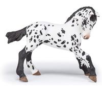 Papo 51540 Black Appaloosa HORSES, FOALS AND PONIES Figurine, Multicolour
