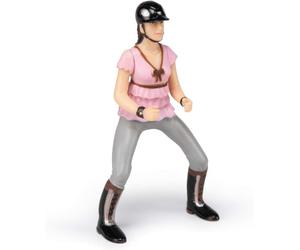 Papo 52006 Trendy Riding Girl Pink Figure