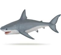 Papo 56002 White Shark Figure One Size, 56002