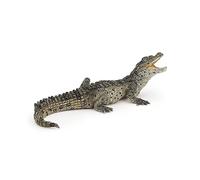 Papo - Animal figurine - Baby Crocodile, First Steps in the World of Reptiles, Children's toy from 3 years old - Raising awareness of Aquatic Biodiversity