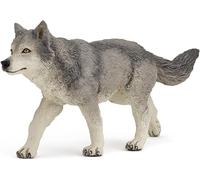 Papo - Animal figurine - Grey Wolf, Forest Spirit, Children's toy from 3 years