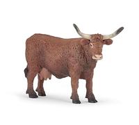 Papo 51042 Salers Cow FARMYARD FRIENDS Figurine, Multicolour
