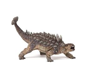Papo Ankylosaurus Dinosaur Figurine, Cretaceous Collection, Kids Ages 3+ | Educational play about an armored animal | 13.8 x 6.8 x 8.2 cm | hand-painted | a piece to collect | gift for girls and boys