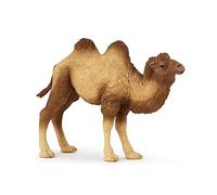 Papo - BACTRIAN CAMEL - Hand painted realistic figurine - 3 years old - Educational toy of wild animals - Wild Life, two humps, faithful details - 11.8 cm - Gift idea - desert animal figurine