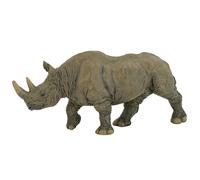 Papo Black Rhinoceros Figure Wild Animal Kingdom Collectable Animal Model Toy