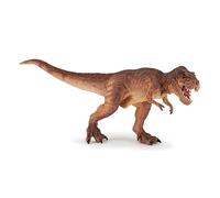 PAPO - Brown Running T-Rex - Realistic Figurine - for Ages 3+ - Dinosaurs Collection - Hand Painted - Highly Detailed - Durable and Educational - Gift Idea - Collectable - running t-rex