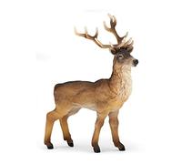 Papo - Deer Figure - Forest Animals - 13cm - Educational toy for Wildlife Discovery, Ecological Awareness for Children from 3 years old
