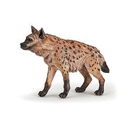 Papo Detailed Hyena Figurine Toy, Wild Life Collection, Kids Ages 3+ | Educational play about animals and imagination | 9 x 2 x 5.5 cm | hand-painted | a piece to collect | original gift idea