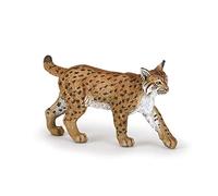 Papo Detailed Lynx Figurine Toy, Wild Life Collection, Kids Ages 3+ | Educational play observing nature and sparking the imagination | hand-painted | a great gift idea for the whole family