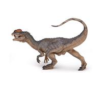 Papo - Realistic Dilophosaurus Figure Toy for Kids - Ages 3+ - Dinosaurs Collection - Educational Play Prehistoric World - Gift Idea Toy for Girls and Boys - 14 Cm X 4.5 Cm X 13 Cm