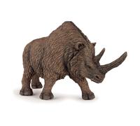 Papo Dinosaurs Woolly Rhinoceros Toy Figure, Three Years & Above, Brown (55031) Papo Multicolor