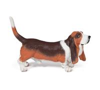 Papo Dog & Cat Companions Basset Hound Toy Figure (54012) Papo Multicolor