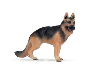Papo Dog & Cat Companions German Shepherd Toy Figure, Three Years or Above, Brown/Black (54004) Papo Multicolor