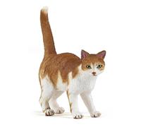 Papo Dog & Cat Companions Red Cat Toy Figure, Three Years or Above, Red/White (54031) Papo Multicolor