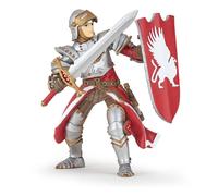 Papo - Griffin knight - Fantastic medieval figurine - 3 years old - Fantastic & Medieval Collection - Stimulates imagination and creativity - Hand painted - 7 x 5 x 8 cm - Great gift idea for children