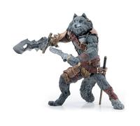 Papo Fantasy World Mutant Wolf Toy Figure, Three Years & Above, Grey (36029) Papo Multicolor