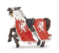 PAPO Fantasy World Red Dragon King Horse Toy Figure - 39388