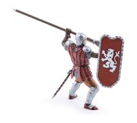 Papo - Figurine Chevalier au Javelot, Défenseur du Royaume Médiéval, Children's toy from 3 years - Hand-painted stories of chivalry and bravery