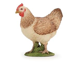 Papo Farmyard Friends Red Hen Toy Figure, Three Years or Above, Multi-colour (51159) Papo Multicolor