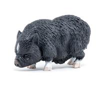 Papo - Hand painted - Figurine - Vietnamese Pot-Bellided pig - 51190 - Farm animals - Collectible - For Children - Suitable for Boys and Girls - From 3 years old