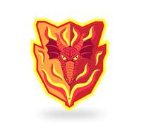 Papo Fire shield - FOAM PANOPLIES